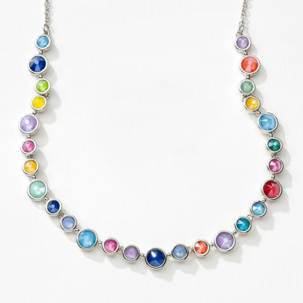 Swarovski Touchstone Crystal Multicolor Necklace